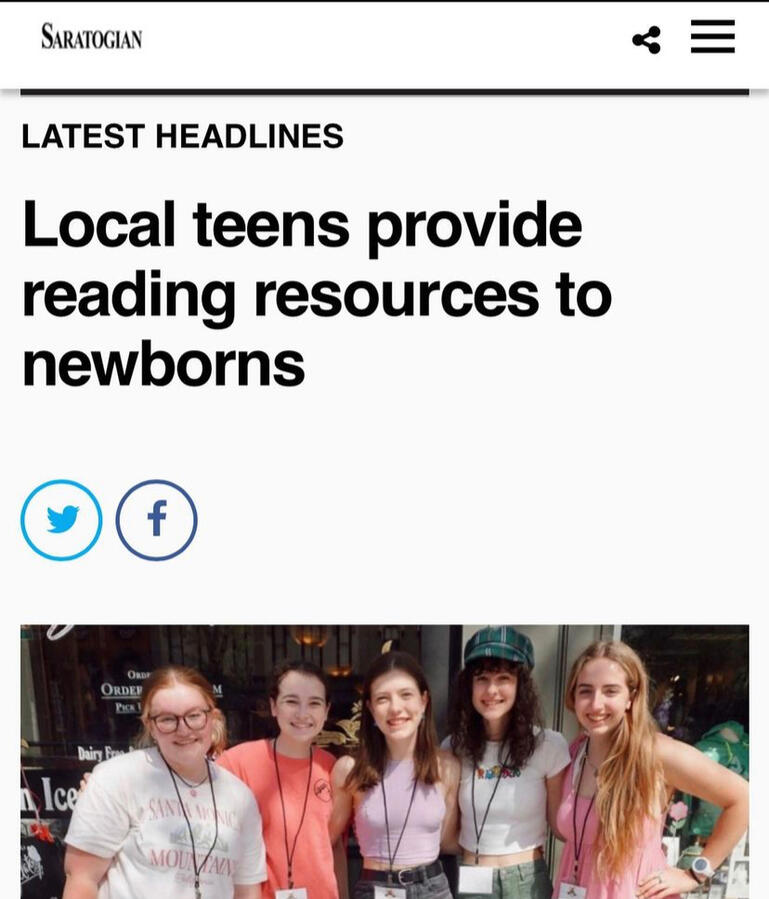Saratogian! article also published by Troy Record